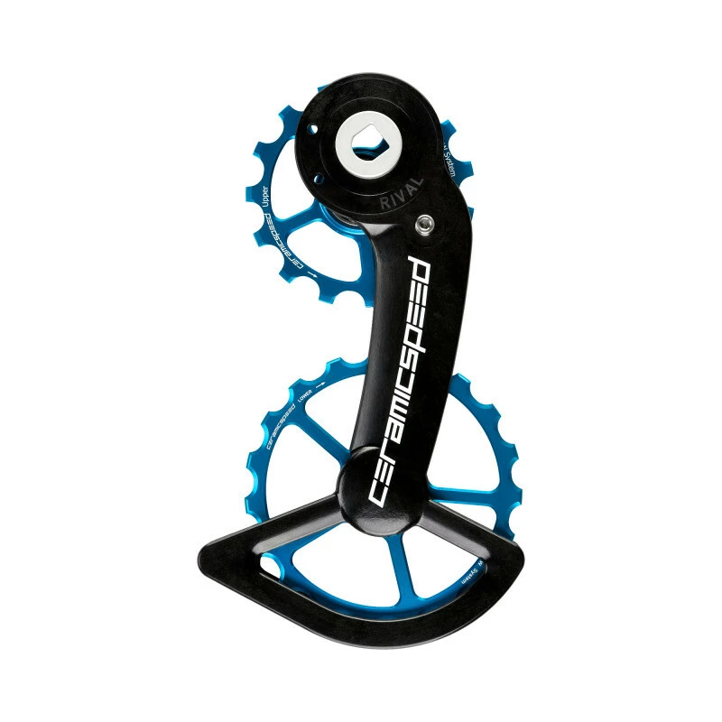 Ceramicspeed OSPW System Road Sram Rival AXS, 12-fach, Bis 36 Zähne, Blau 1 Ceramicspeed OSPW System Road Sram Rival AXS, 12-fach, Bis 36 Zähne, Blau