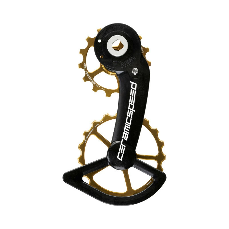 Ceramicspeed OSPW System Road Sram Rival AXS, 12-fach, Bis 36 Zähne, Gold 1 Ceramicspeed OSPW System Road Sram Rival AXS, 12-fach, Bis 36 Zähne, Gold