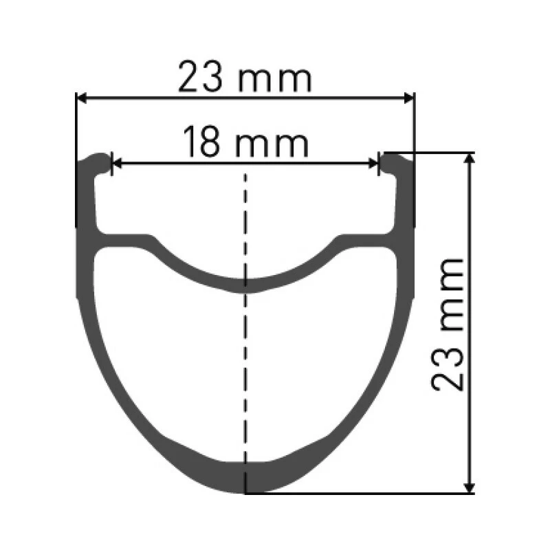Dt-swiss DT Swiss Felge R 460 32 Loch, Schwarz, 460g 18mm 3 Dt-swiss DT Swiss Felge R 460 32 Loch, Schwarz, 460g 18mm – Bild 3