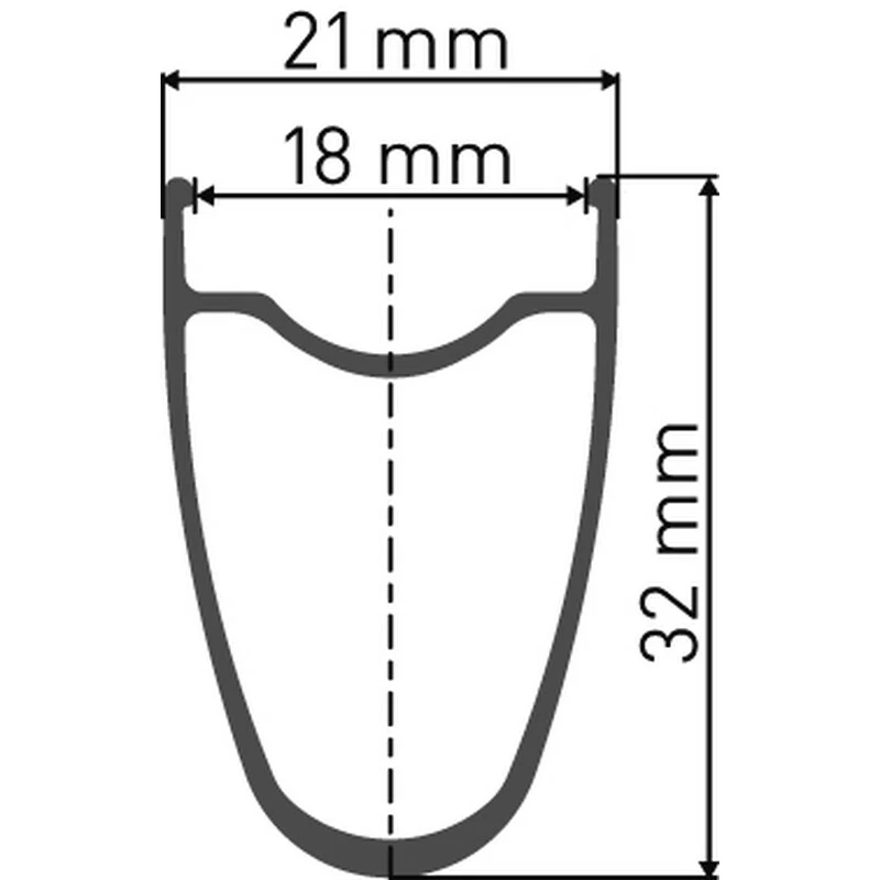 Dt-swiss DT Swiss Felge RR 511, 32 Loch, Schwarz, 533g 18mm Incl. Nippel 2 Dt-swiss DT Swiss Felge RR 511, 32 Loch, Schwarz, 533g 18mm Incl. Nippel – Bild 2