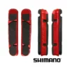 Fulcrum Bremsgummi F&uuml;r Felgen CARBON Shimano Bremsen, BR-BO500X1 Karton &agrave; 2 Paar Rot
