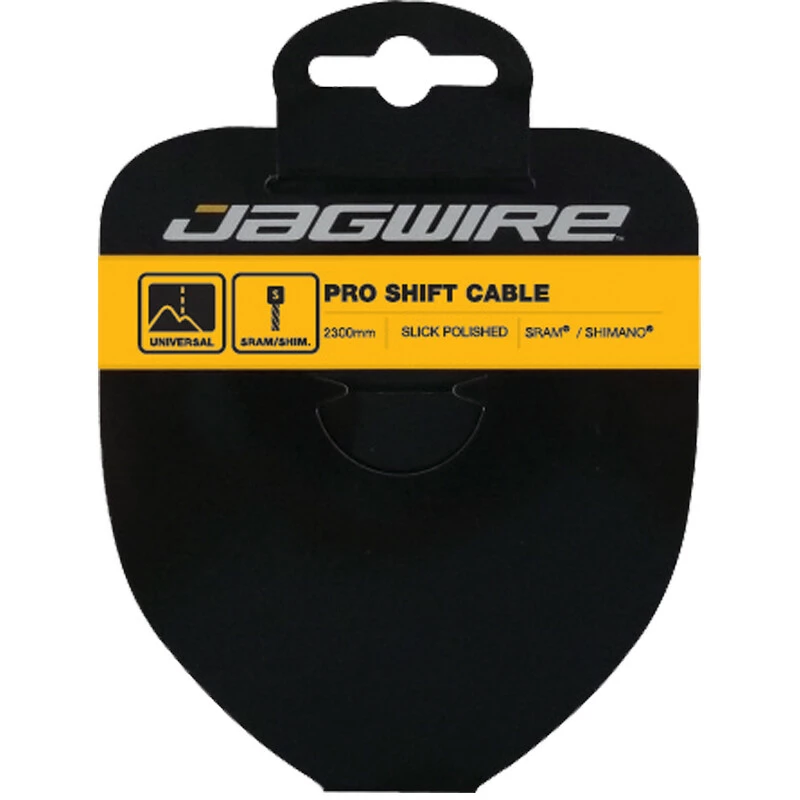 Jagwire Schaltkabel, Slick Stainless PRO POLISH 1.1mm 2300mm Sram/Shimano 73PS2300 2 Jagwire Schaltkabel, Slick Stainless PRO POLISH 1.1mm 2300mm Sram/Shimano 73PS2300 – Bild 2