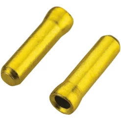 Jagwire Zugendh&uuml;lse, CABLE TIPS 1.8mm Gold 500 St&uuml;ck Workshop BOT117-CO