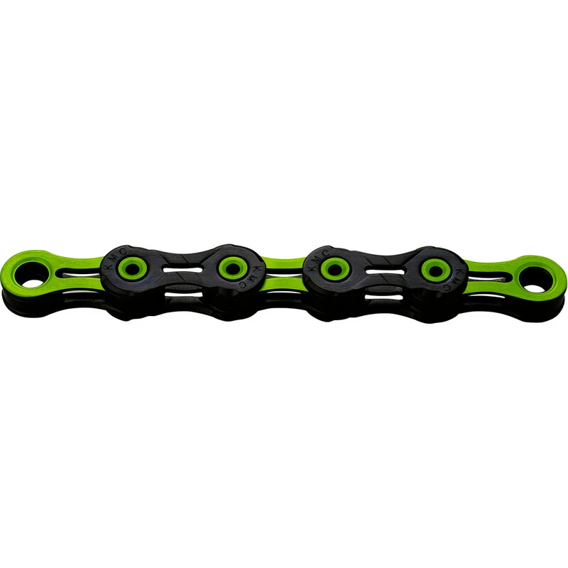 KMC Kette, X10 DLC, Black/green, 116 Glieder 1 KMC Kette, X10 DLC, Black/green, 116 Glieder
