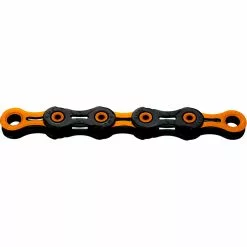 KMC Kette, X11 DLC, Black/orange, 118 Glieder