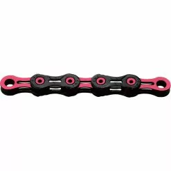 KMC Kette, X11 DLC, Black/pink, 118 Glieder