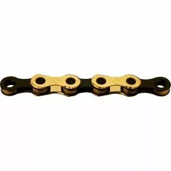 KMC Kette, X12 Ti-N, Gold-black, 126 Glieder