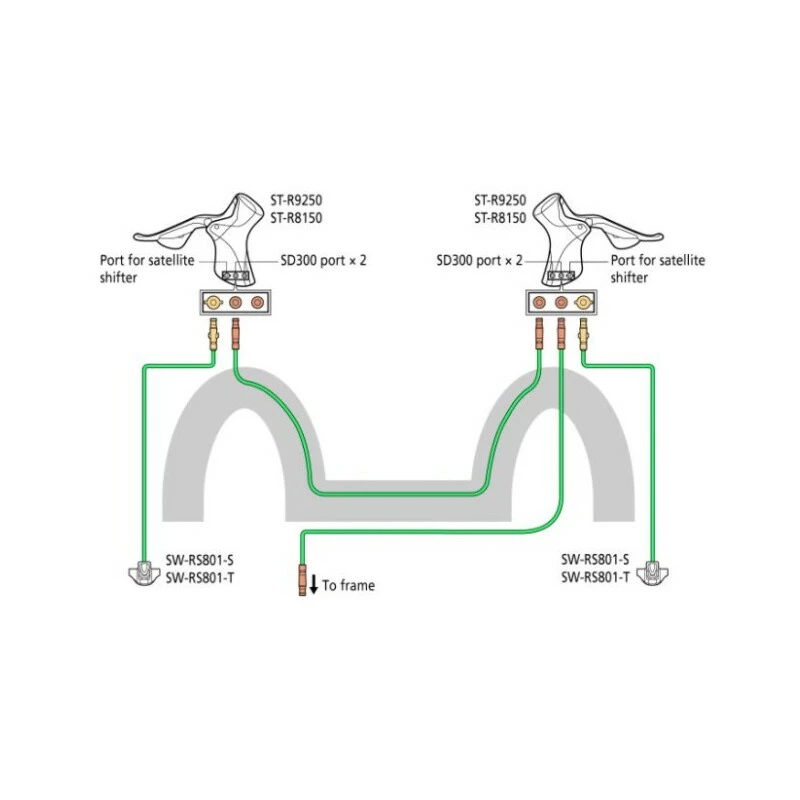 Shimano Brems-/Schalthebel Ultegra Di2 ST-R8150 Paar 2x12-G Du-Co Box 6 Shimano Brems-/Schalthebel Ultegra Di2 ST-R8150 Paar 2x12-G Du-Co Box – Bild 6