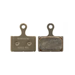 Shimano Bremsbel&auml;ge K05TI Kunstharz Mit Feder Und Clip Paar Blister