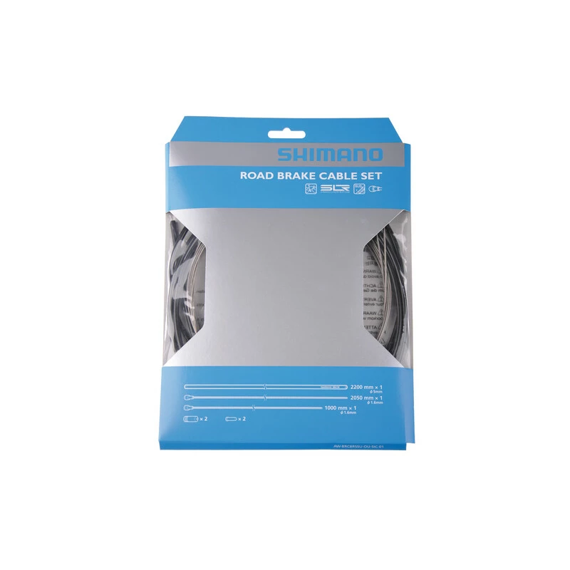 Shimano Bremszugset Road BC-9000 Polymer Weiss Blister 1 Shimano Bremszugset Road BC-9000 Polymer Weiss Blister