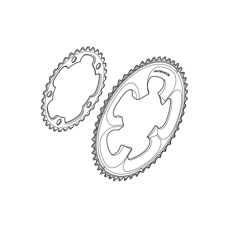 Shimano Dura Ace 12 Kettenblatt 50 Zähne, Y-1KZ 98010 FC-7950 1 Shimano Dura Ace 12 Kettenblatt 50 Zähne, Y-1KZ 98010 FC-7950