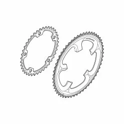 Shimano Dura Ace 12 Kettenblatt 53 Zähne, Y-1KY 98030 FC-7900