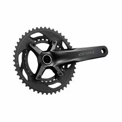 Shimano GRX600 20 Kurbel 170mm 30/46, FC-RX600112CX60, 46.9mm OHNE LAGER, Schwarz