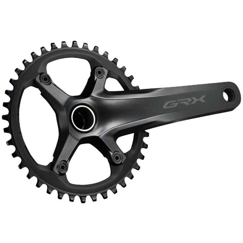 Shimano GRX600 20 Kurbel 172.5mm 40t, FC-RX600111DXB0, 50.1mm, OHNE LAGER, Schwarz 2 Shimano GRX600 20 Kurbel 172.5mm 40t, FC-RX600111DXB0, 50.1mm, OHNE LAGER, Schwarz – Bild 2