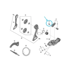 Shimano Kabelf&uuml;hrung RD-R9250/RD-R8150