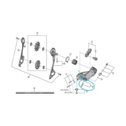 Shimano Kabelstellschraube RD-R8000 M4x18