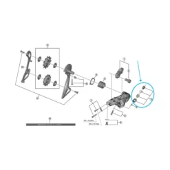 Shimano Kabelstellschraube RD-R9100