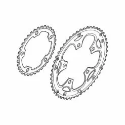 Shimano Kettenblatt Claris FC-2350 34 Z&auml;hne Schwarz