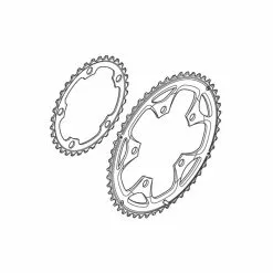 Shimano Kettenblatt FC-3550 F 50 Z&auml;hne F&uuml;r Hosenschutz Schwarz Blister