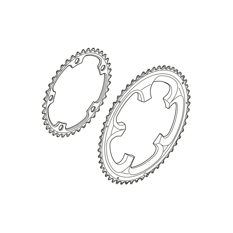 Shimano Kettenblatt Ultegra FC-6700 52 Zähne 1 Shimano Kettenblatt Ultegra FC-6700 52 Zähne