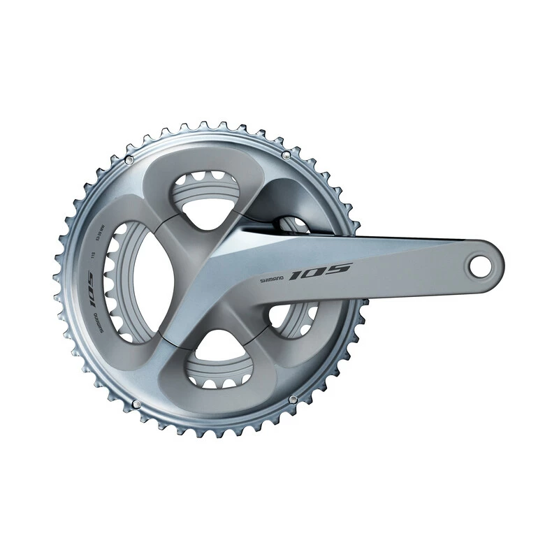 Shimano Kettenradgarnitur 105 FC-R7000 HT II 172.5 Mm 53x39 Silber Box 2 Shimano Kettenradgarnitur 105 FC-R7000 HT II 172.5 Mm 53x39 Silber Box – Bild 2