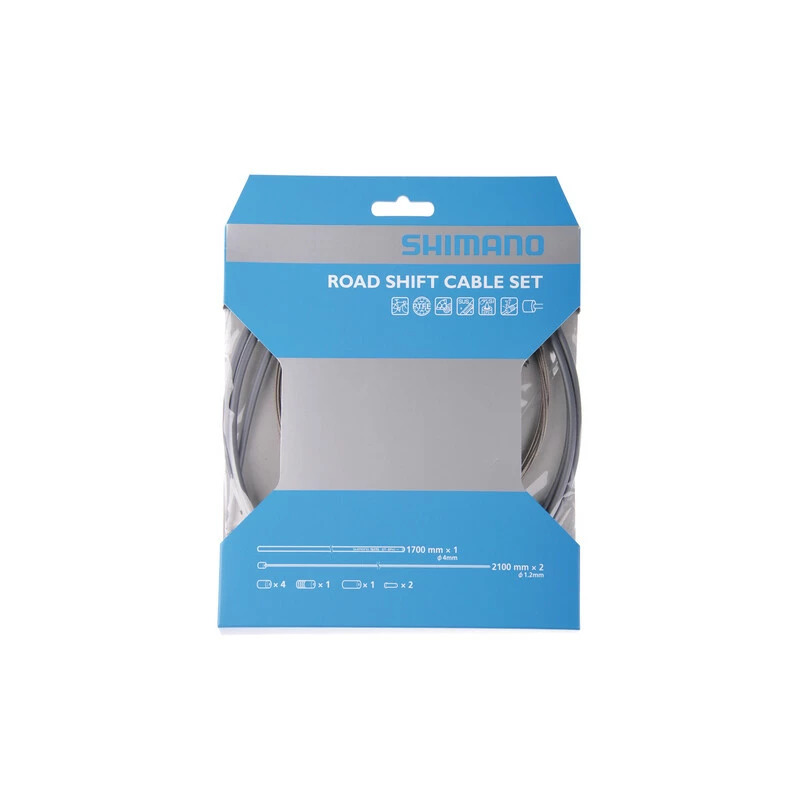 Shimano Schaltzugset Road Optislik Weiss Blister 1 Shimano Schaltzugset Road Optislik Weiss Blister