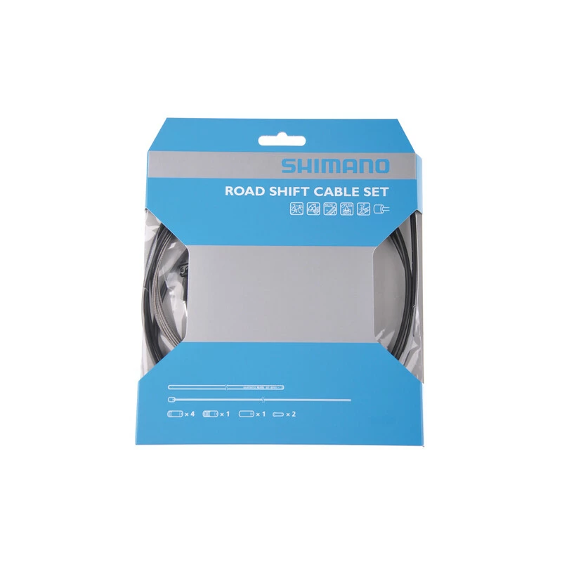 Shimano Schaltzugset RS900 Polymer Grau Blister 1 Shimano Schaltzugset RS900 Polymer Grau Blister