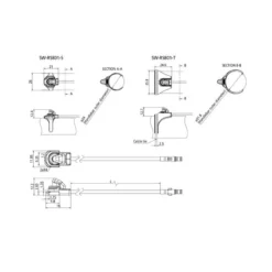 Shimano Sprint-Schalter Di2 SW-RS801-S Paar Box -SWISSSTOP Verkäufe shimano sprint schalter di2 sw rs801 s paar box3