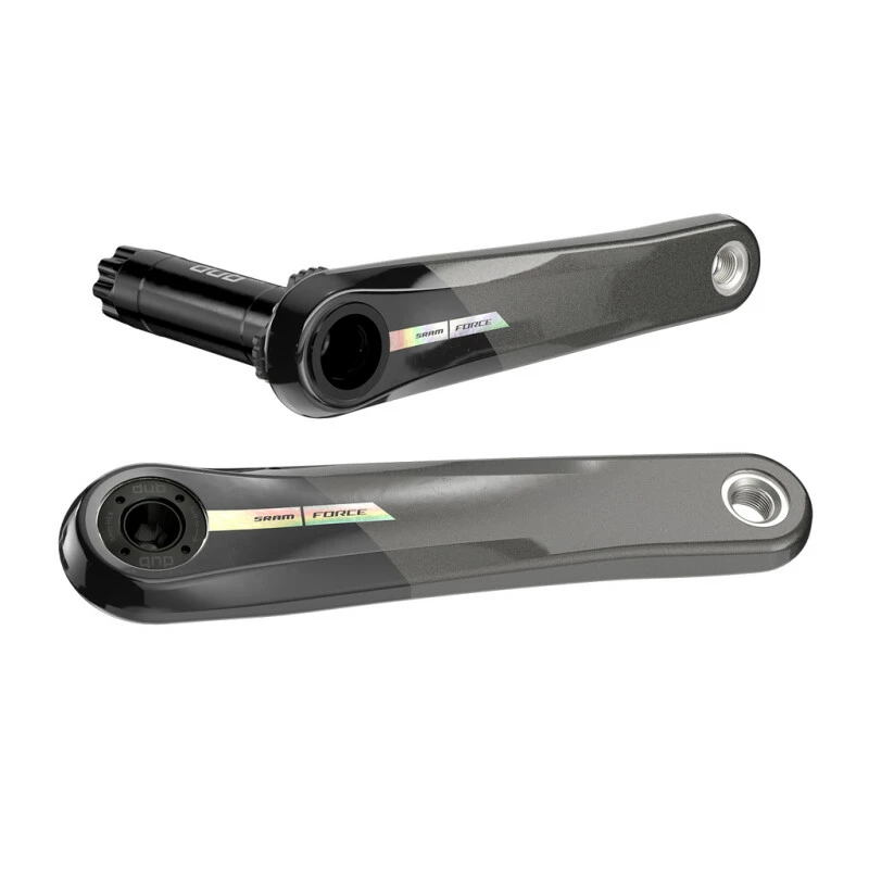 Sram Crankarmset Force 8-bolt Wide DUB Black/iridescent 177.5mm/Noringst 1 Sram Crankarmset Force 8-bolt Wide DUB Black/iridescent 177.5mm/Noringst