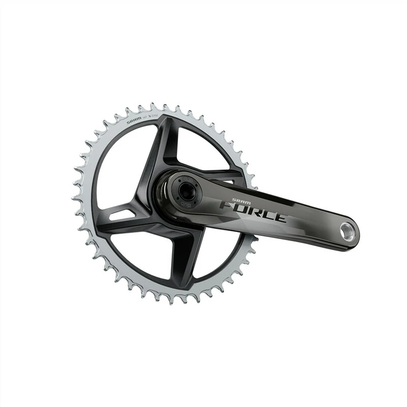 Sram Crankset Force ETap AXS 1x DirectMount DUB Natural Carbon 170mm/46t 2 Sram Crankset Force ETap AXS 1x DirectMount DUB Natural Carbon 170mm/46t – Bild 2
