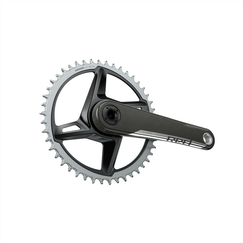 Sram Crankset Red ETap AXS 1x DirectMount DUB Natural Carbon 172.5mm/46t 2 Sram Crankset Red ETap AXS 1x DirectMount DUB Natural Carbon 172.5mm/46t – Bild 2