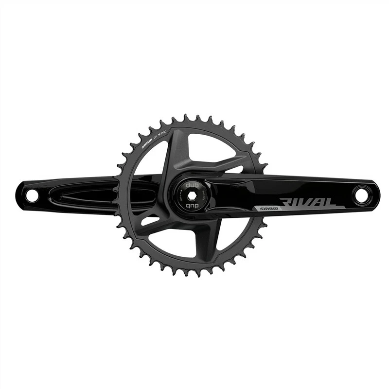 Sram Crankset Rival ETap AXS Wide 1x DUB Black 175mm/46t 1 Sram Crankset Rival ETap AXS Wide 1x DUB Black 175mm/46t