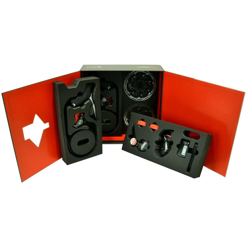 SRAM Force ETap AXS Gruppe Disc FM, 2x12 Fach, Flat Mount 2 SRAM Force ETap AXS Gruppe Disc FM, 2x12 Fach, Flat Mount – Bild 2