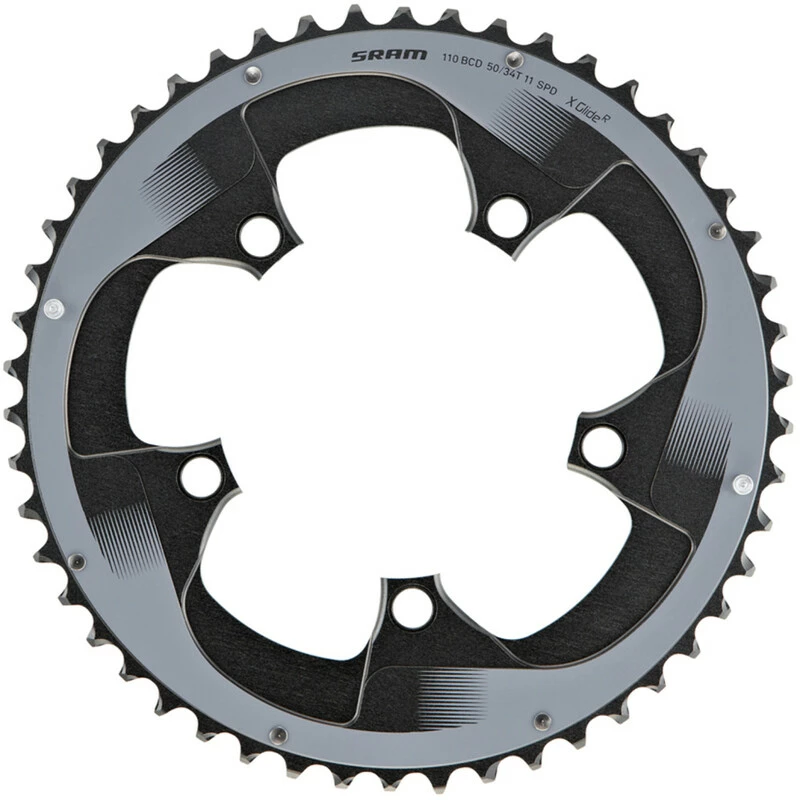 SRAM Force22 20 Kettenblatt X-Glide 53 Zähne YAW, 130BCD, 11-fach S3, 5mm, Blast Black 1 SRAM Force22 20 Kettenblatt X-Glide 53 Zähne YAW, 130BCD, 11-fach S3, 5mm, Blast Black