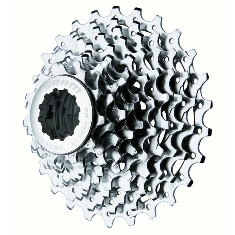 SRAM Kassette PG-1070, 11-32, PowerGlide II, 10-fach 1 SRAM Kassette PG-1070, 11-32, PowerGlide II, 10-fach