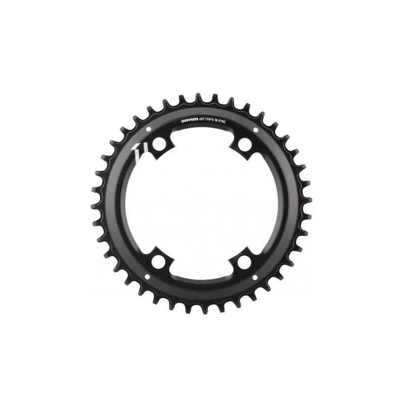SRAM Kettenblatt Apex1 40Z Ø110mm Asymetrisch 11-fach Schwarz 1 SRAM Kettenblatt Apex1 40Z Ø110mm Asymetrisch 11-fach Schwarz