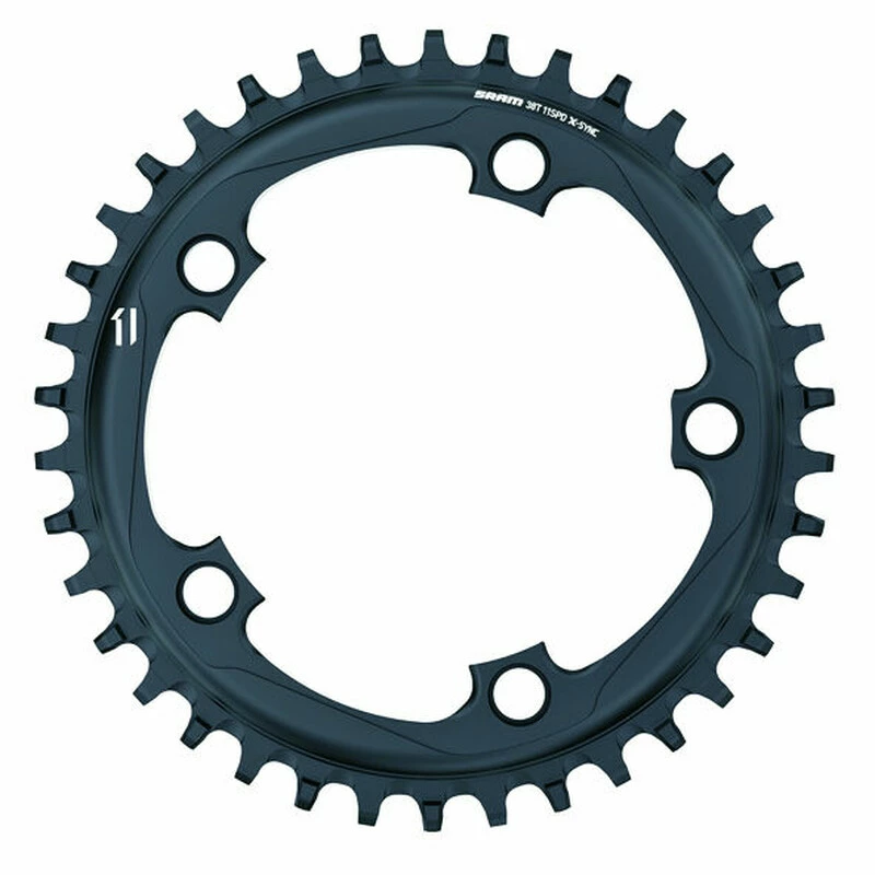 SRAM Kettenblatt X-Sync 38Z BCD 110 11-fach Schwarz, Sram 1 SRAM Kettenblatt X-Sync 38Z BCD 110 11-fach Schwarz, Sram