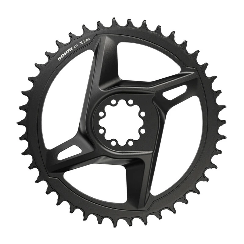 SRAM Kettenblatt X-SYNC 42Z 12-fach DirectMount, Rival AXS, Black 1 SRAM Kettenblatt X-SYNC 42Z 12-fach DirectMount, Rival AXS, Black