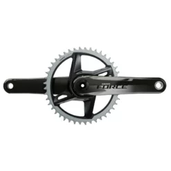 SRAM Kurbel Force 1x DUB 172.5mm 40Z Direct Mount, Gloss Black, Carbon