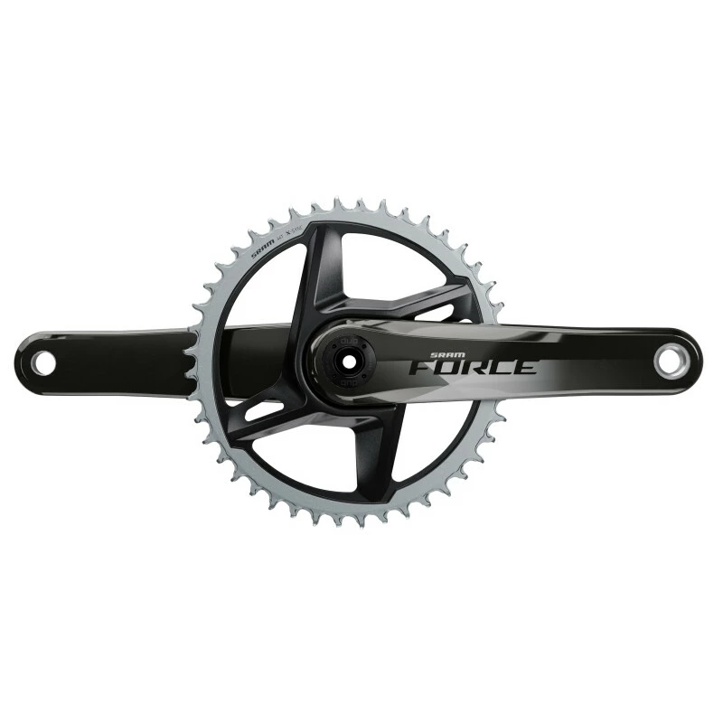 SRAM Kurbel Force 1x DUB 172.5mm 40Z Direct Mount, Gloss Black, Carbon 1 SRAM Kurbel Force 1x DUB 172.5mm 40Z Direct Mount, Gloss Black, Carbon