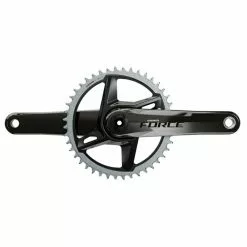 SRAM Kurbel Force 1x Wide DUB 170mm 40Z Direct Mount, Gloss Black, Carbon