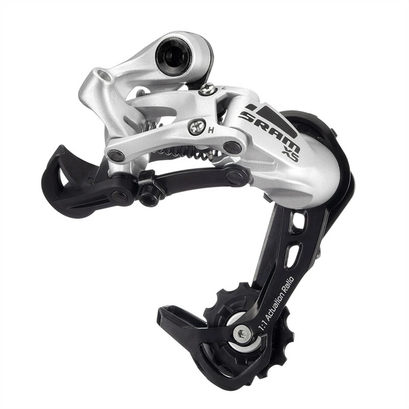 Sram Rear Derailleur X5 9SP Silver Medium 1 Sram Rear Derailleur X5 9SP Silver Medium