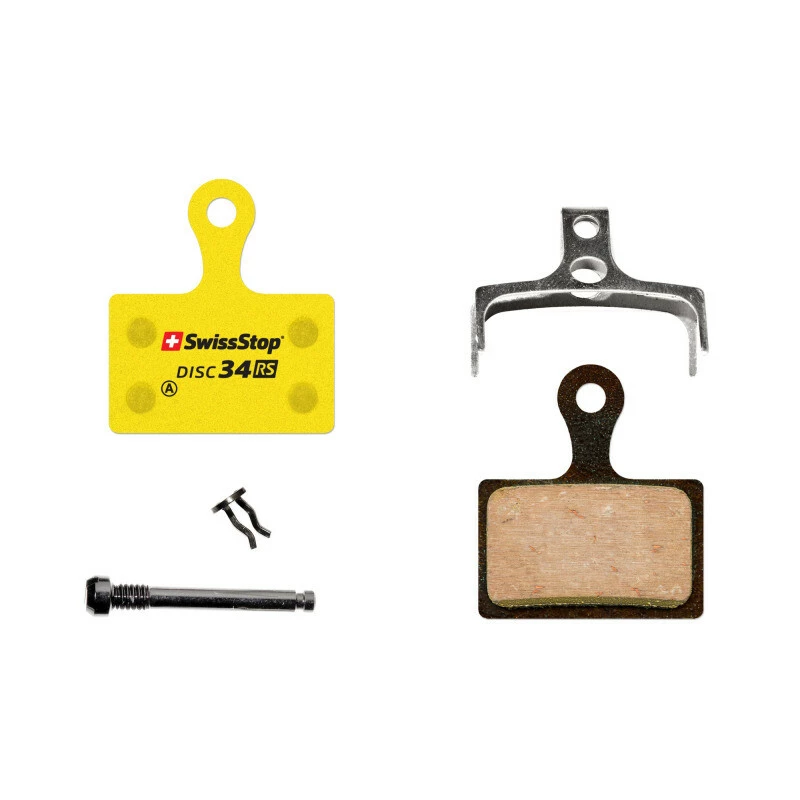 SwissStop Bremsbelag Disc 34 RS Shimano, Box à 25 Paar, Dura Ace BR-9170, RS805,505,405,305, MONTAGE 1 SwissStop Bremsbelag Disc 34 RS Shimano, Box à 25 Paar, Dura Ace BR-9170, RS805,505,405,305, MONTAGE