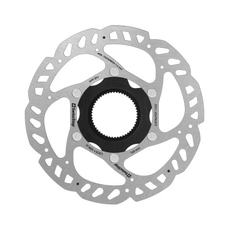 SwissStop Catalyst One DISC Scheibe 180mm, Centerlock, 1.95mm 1 SwissStop Catalyst One DISC Scheibe 180mm, Centerlock, 1.95mm