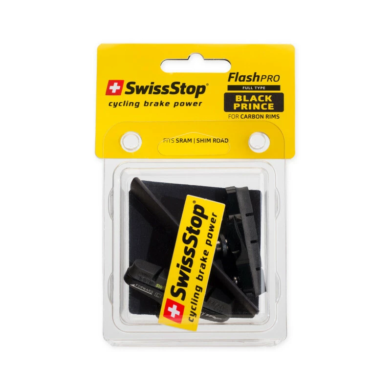 SwissStop Full FlashPro Shimano/SRAM Road Carbon, 1 Paar, Black Prince 2 SwissStop Full FlashPro Shimano/SRAM Road Carbon, 1 Paar, Black Prince – Bild 2