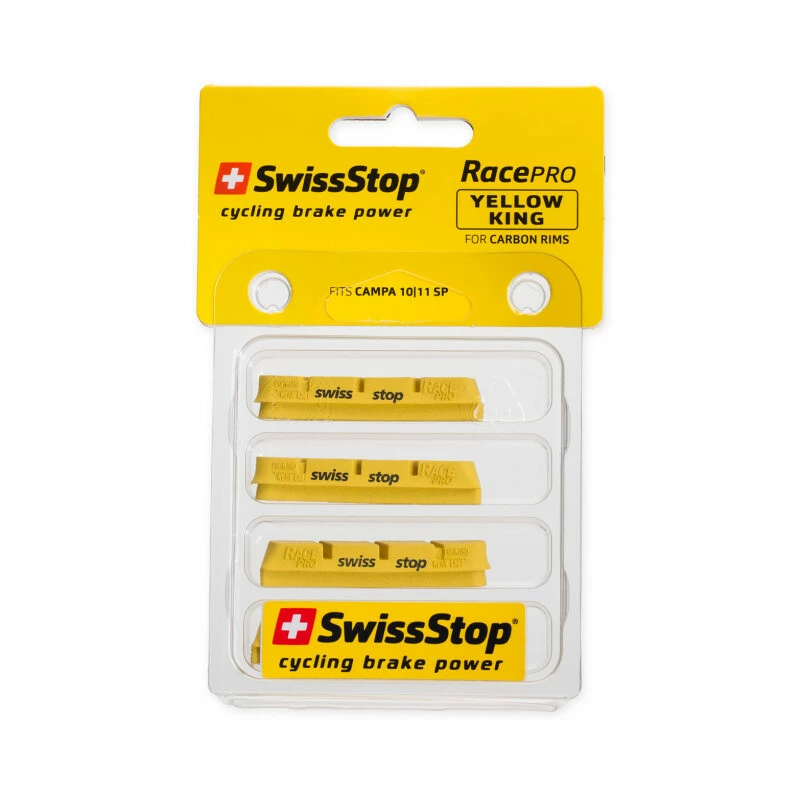 SwissStop RacePro Camp 10/11 Road Carbon, Pack à 2 Paar, Yellow King 2 SwissStop RacePro Camp 10/11 Road Carbon, Pack à 2 Paar, Yellow King – Bild 2