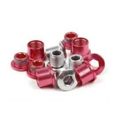 TRUVATIV CHAINRING BOLT KIT 4X3 ALUM/SS PINK